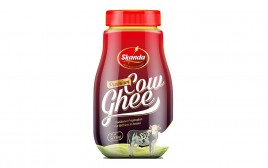 Skanda Premium Cow Ghee   Plastic Jar  500 millilitre